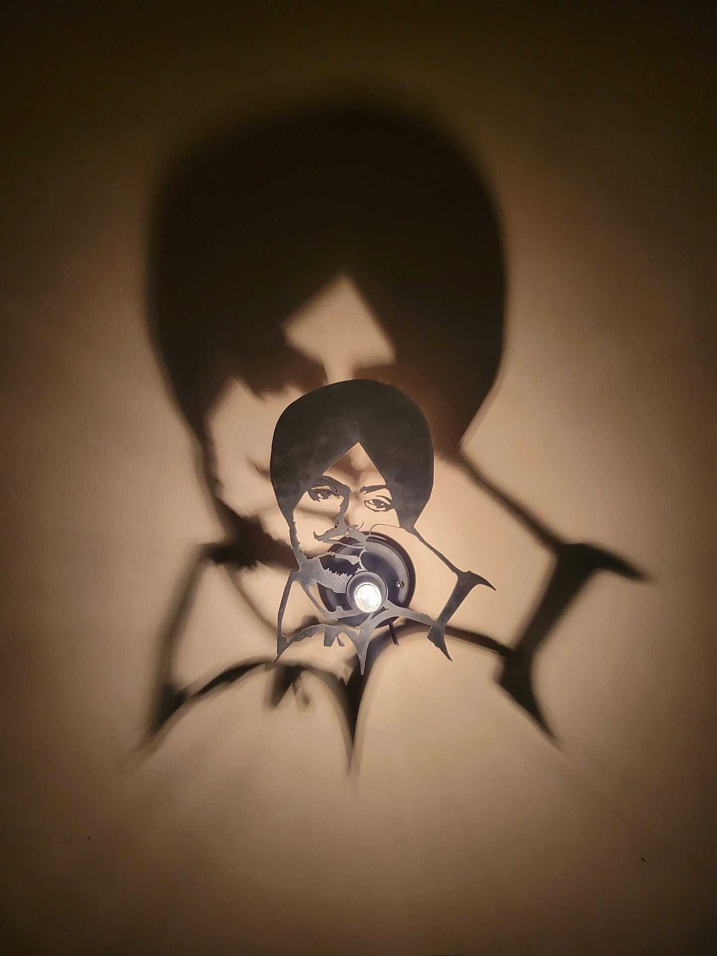 Face Customized Shadow Lamp