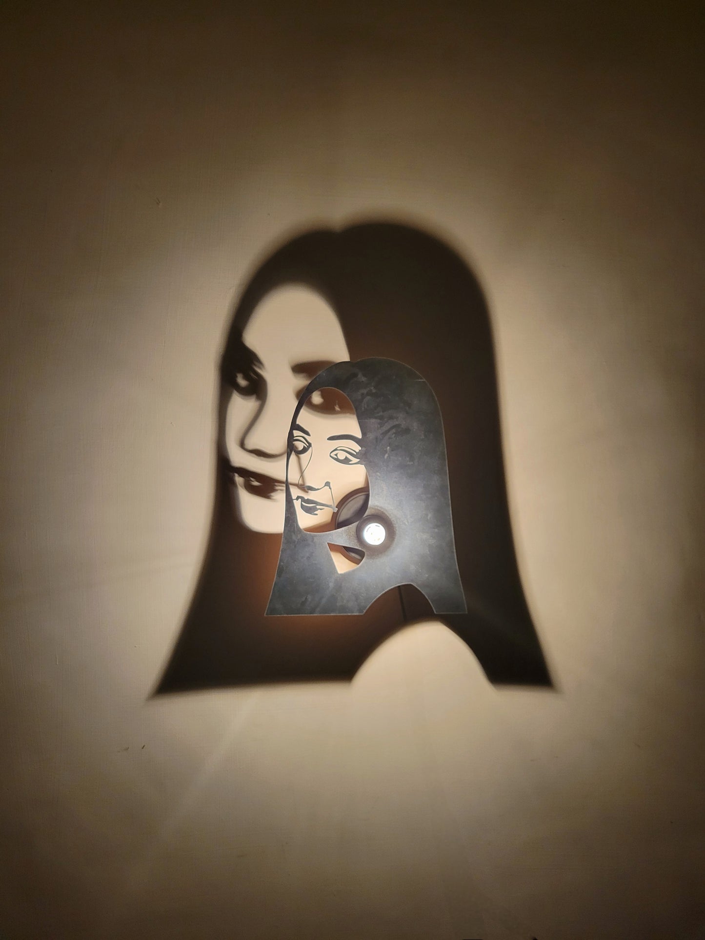 Face Customized Shadow Lamp
