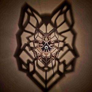Wolf Lamp
