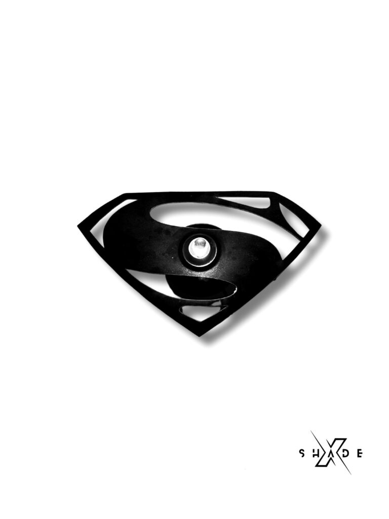 Shadow lamp sketch panel - Superman design